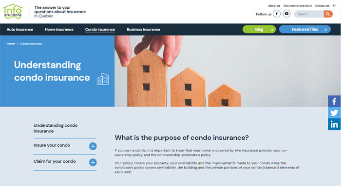 Infoinsurance - Condo Insurance